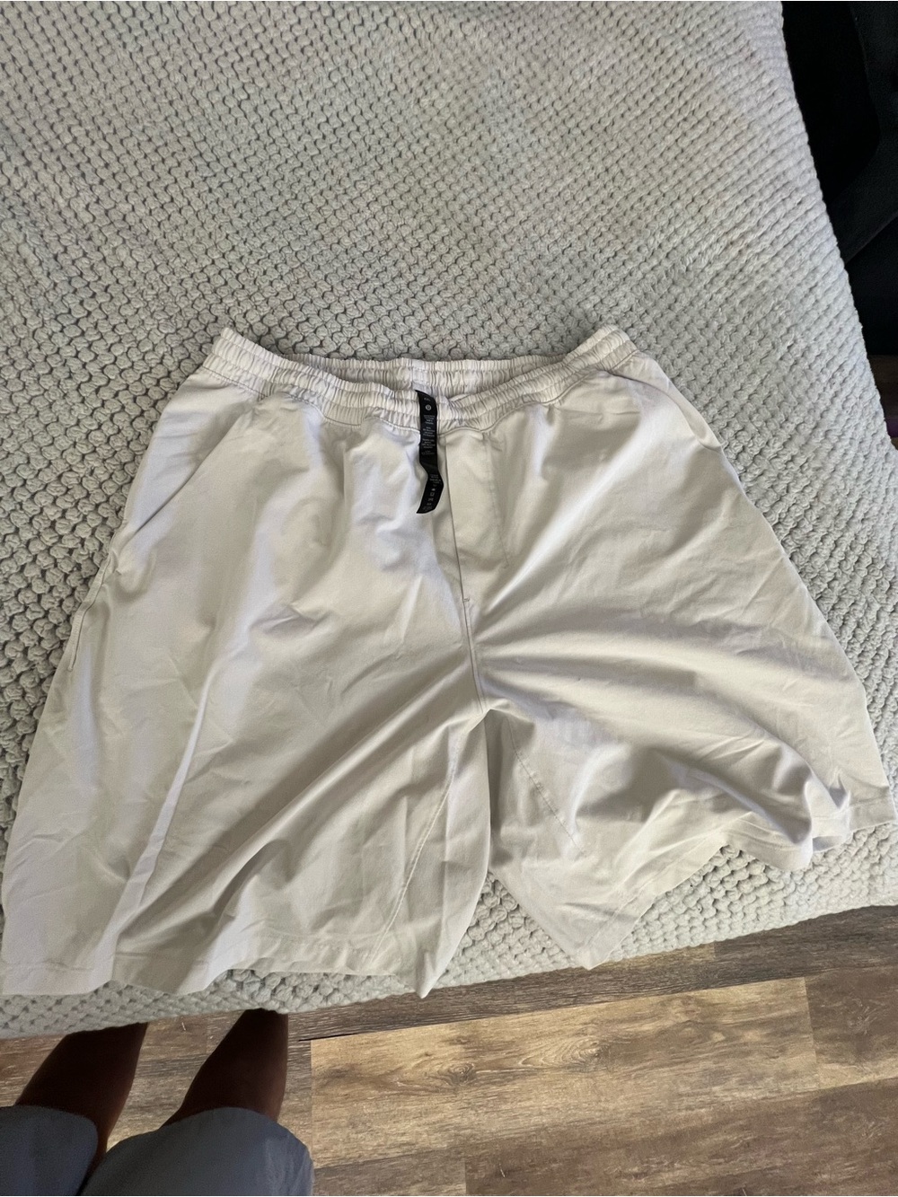 lululemon athletica Men's White Athletic Shorts